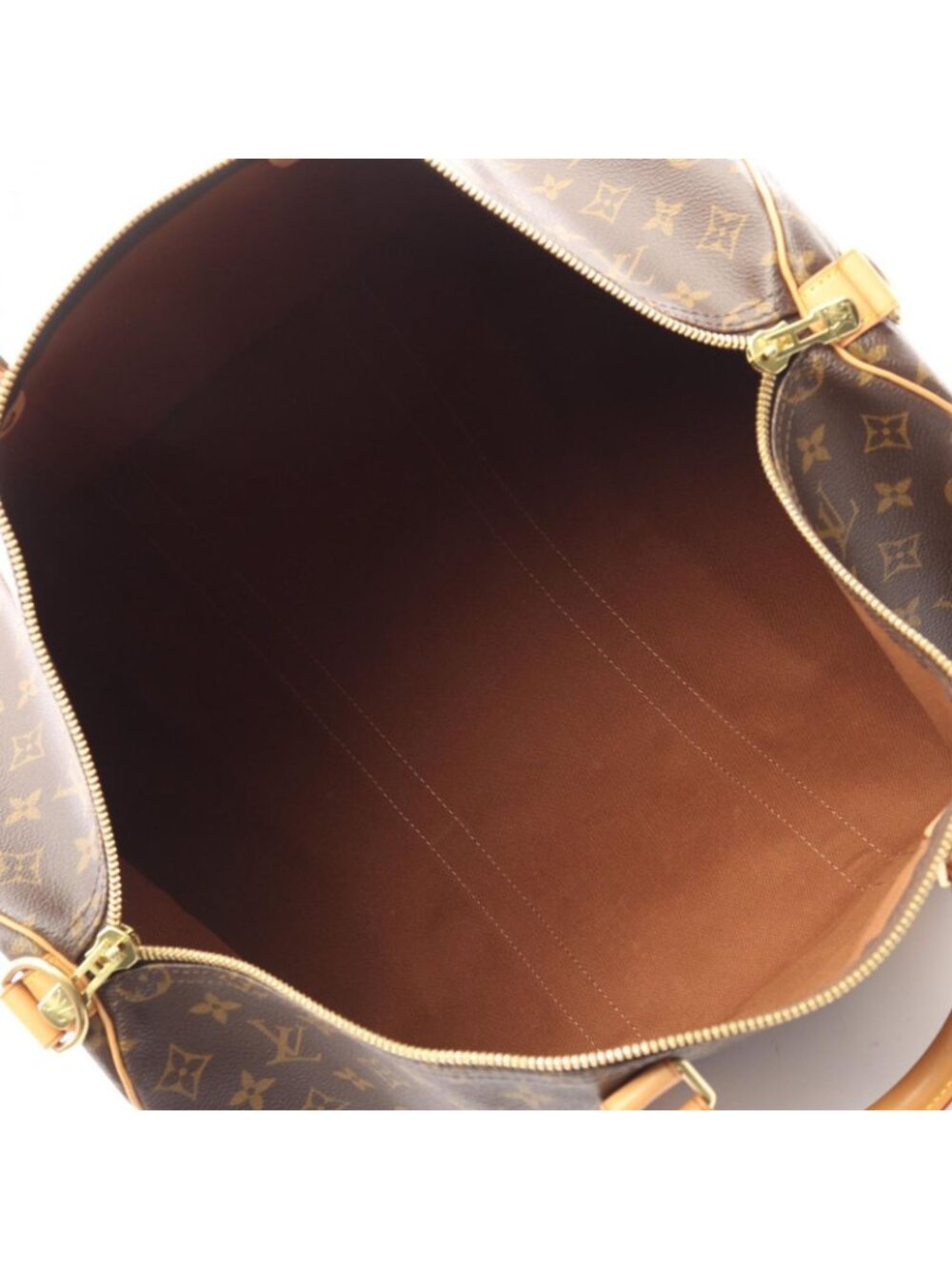 Louis Vuitton Boston Bag Keepall Bandouliere 50 2-Way Canvas Leather - Picture 3 of 9